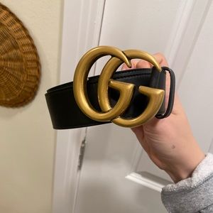 COPY - Authentic double G Gucci belt